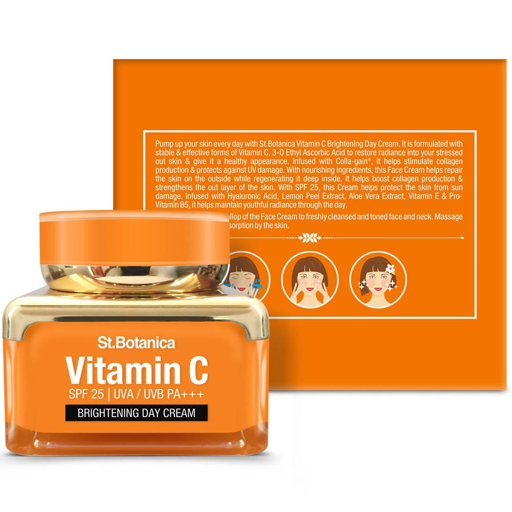 St.Botanica Vitamin C SPF 25 | UVA / UVB PA+++ Brightening Day Cream image 3