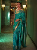 Soft Lichi Silk Rich Pallu & Jacquard Work Saree