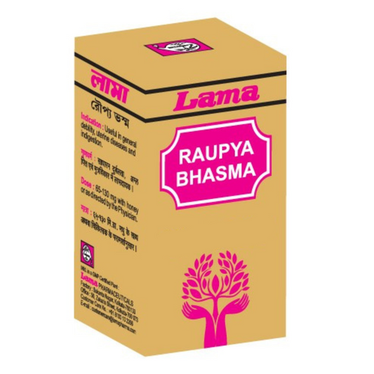 Lama Raupya (Silver / Chandi) Bhasma