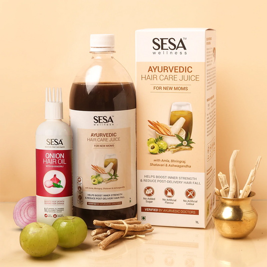 Sesa Ayurvedic New Moms Hair Growth & Stamina Booster Combo image 1