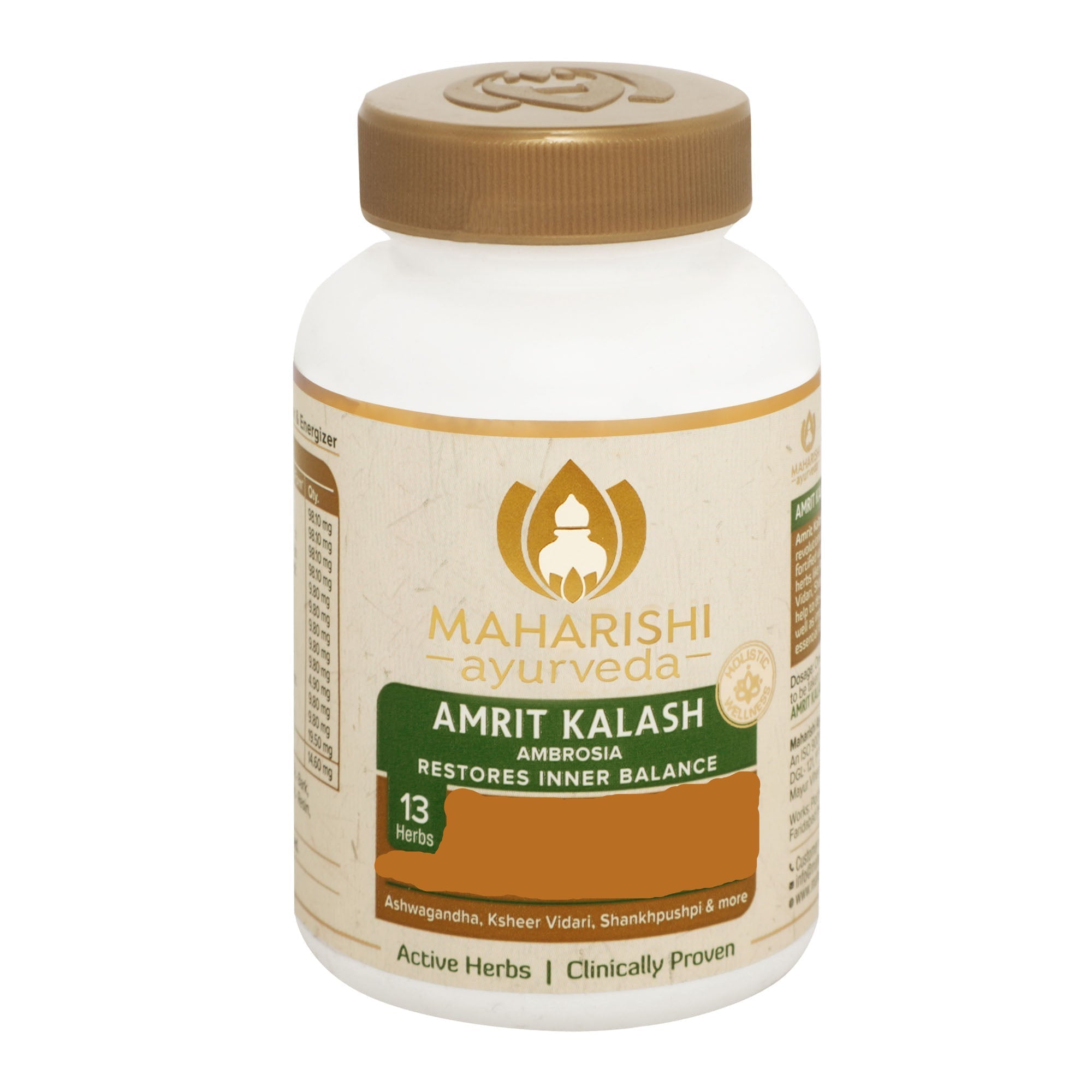 Maharishi Ayurveda Amrit Kalash Ambrosia - 60 Tablets