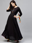Women's 14 Kg Heavy Rayon A-Line Anarkali Kurti For Women's 13-SV9 image 1