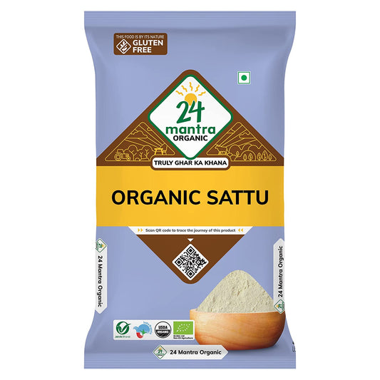 24 Mantra Organic Sattu Atta - 500 gm image 1