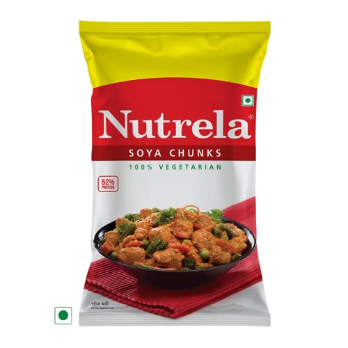 Nutrela Soya Chunks - 100 % vegetarian - 1 kg image 1