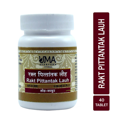 Uma Ayurveda Rakta Pittantak Lauha Tabs