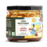 Two Brothers Organic Farms Oil Free Lemon Pickle - 300g image 1