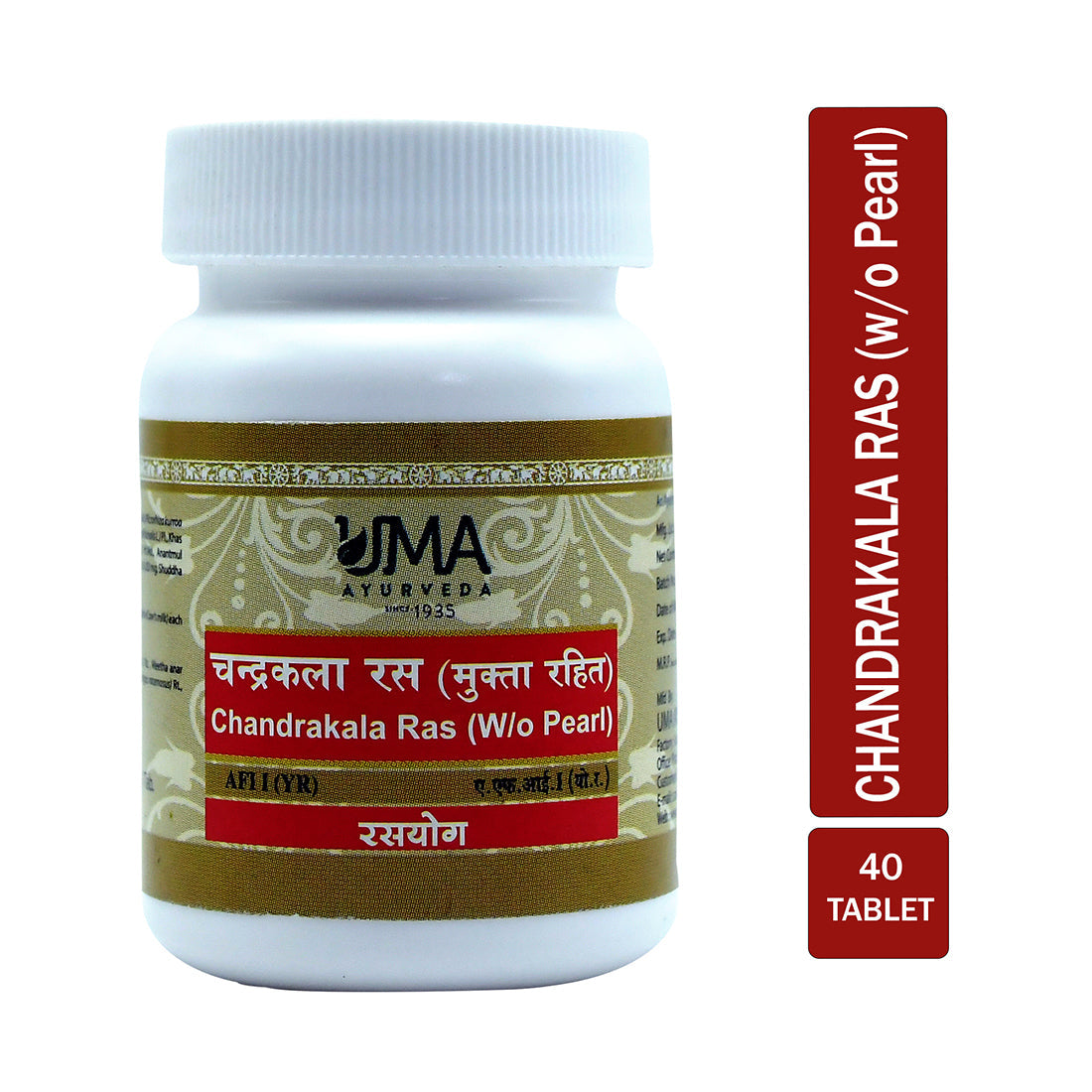 Uma Ayurveda Chandrakala Ras Tabs