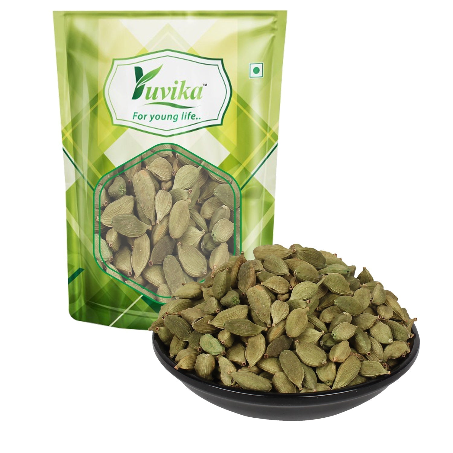 Yuvika Elaichi Choti - Elachi Choti - Elettaria cardamomum - Green Cardamom Small