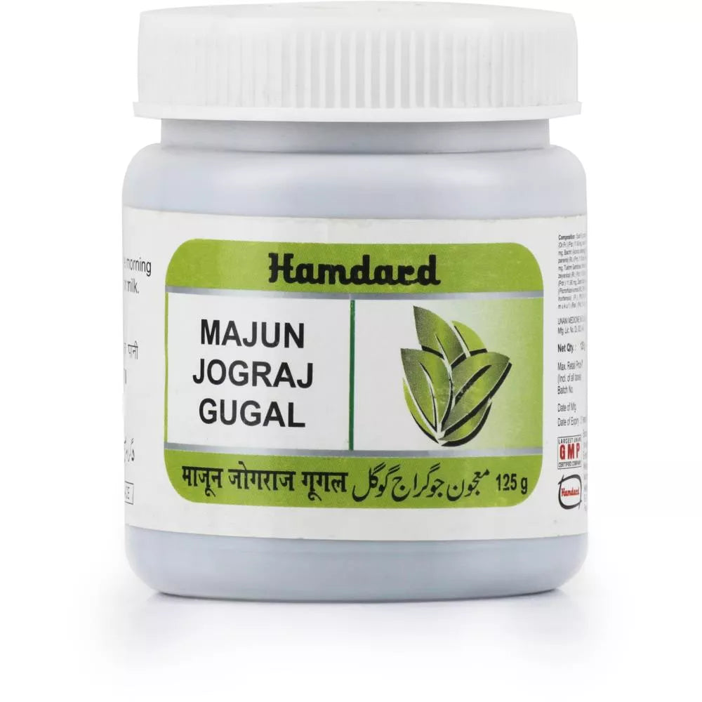 Hamdard Majun Jograj Gugal â?? Herbal Wellness Supplement (125g)