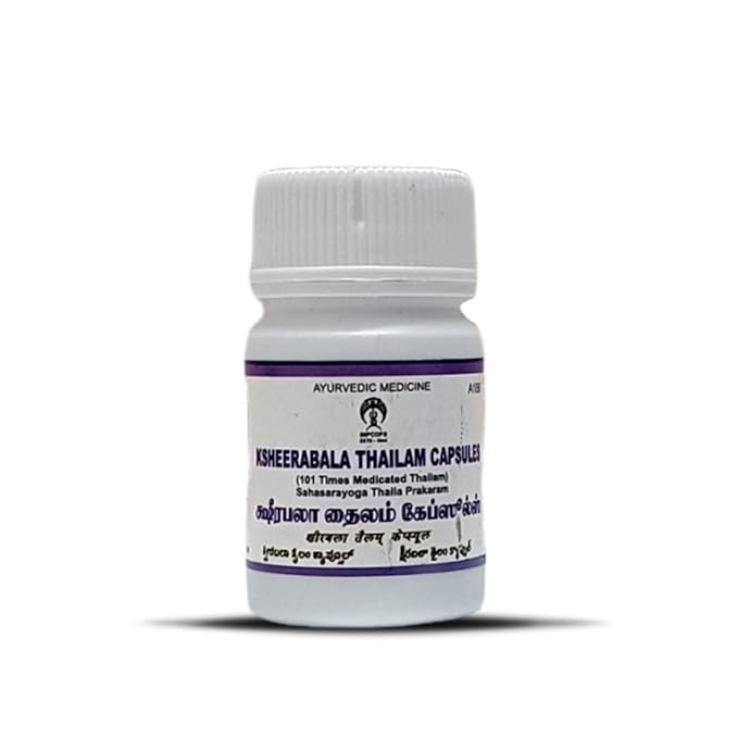 Impcops Ayurveda Ksheerabala (101) Capsules - 30 Caps