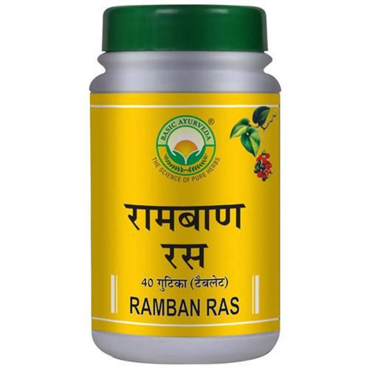 Basic Ayurveda Ramban Ras Tablets - 40 Tablets