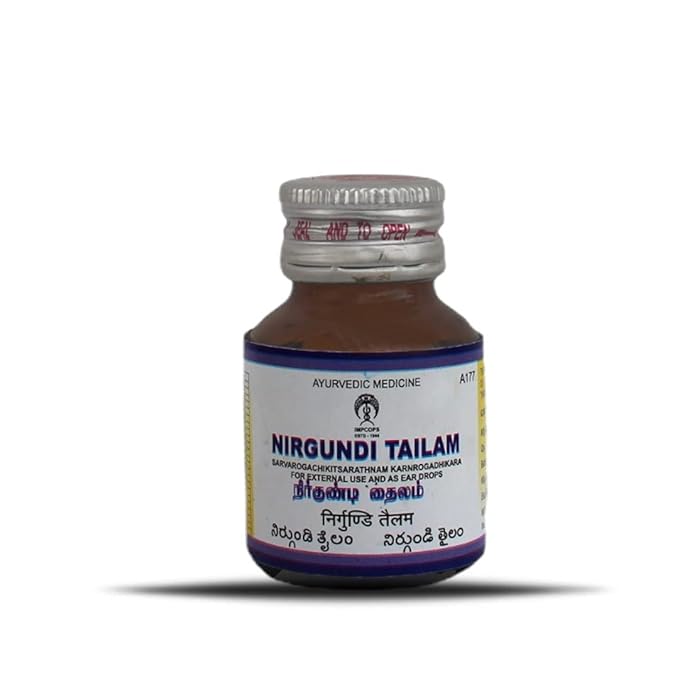 Impcops Ayurveda Nirgundee Thailam - 30 ml