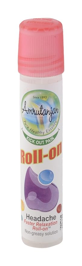Amrutanjan Pain Balm - Roll On - 10ml Tube