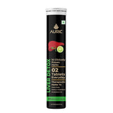 Auric Liver Detox Effervescent Tablet Drop Fizz & Drink image 1