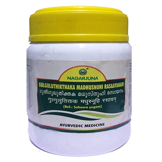 Nagarjuna Ayurveda Gulguluthikthaka Madhusnuhi Rasaayanam - 300 gms