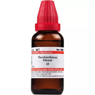 Dr. Willmar Schwabe India Terebinthinae Oleum Mother Tincture Q – 30ml | Homeopathic Herbal Extract