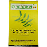 Vaidyaratnam Chitrakathriphaladi kashaya Choornam