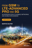 From GSM to LTE-Advanced Pro and 5G: An Introduction to Mobile Networks and Mobile Broadband |9781119714675|