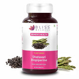 Bliss Welness Organic Shatavari Biopiperine - 60 tabs