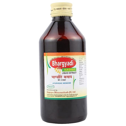 Nagarjuna Ayurveda Bhargyadi Kashay