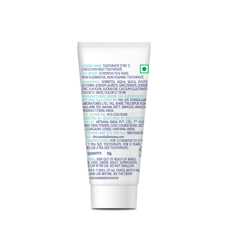 Chicco Dentifricio Toothpaste For 6+ Months Kids image 4