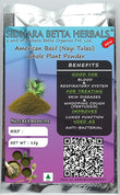 Sidhara Betta Herbals American Basil (Nayi Tulasi) Whole Plant Powder - 15 gms