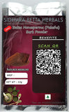 Sidhara Betta Herbals Butea Monosperma (Palasa) Bark Powder | Butea Monosperma Bark - 15 gms