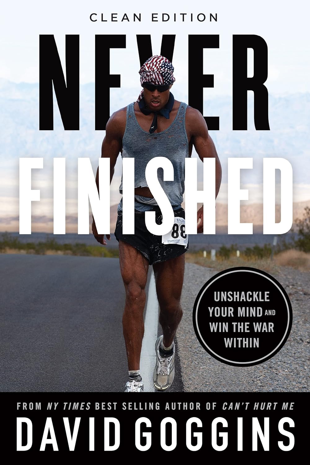 Never Finished (Paperback)- David Goggins Book