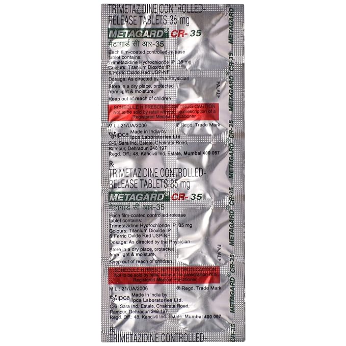 IPCA Metagard CR-35 - Strip of 10 Tablets