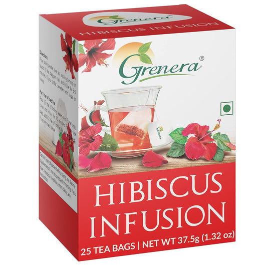 Grenera Hibiscus Flower Tea - 25 bags