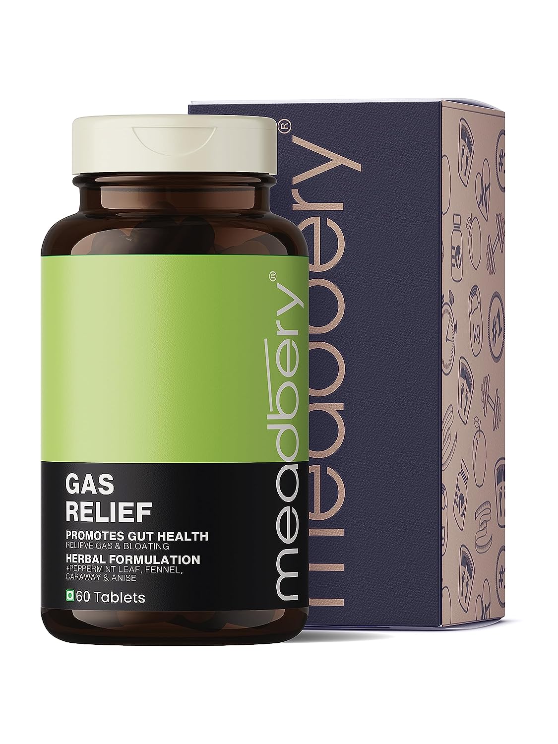 Meadbery Herbal Wellness Supplement Tablets – 60 Tabs