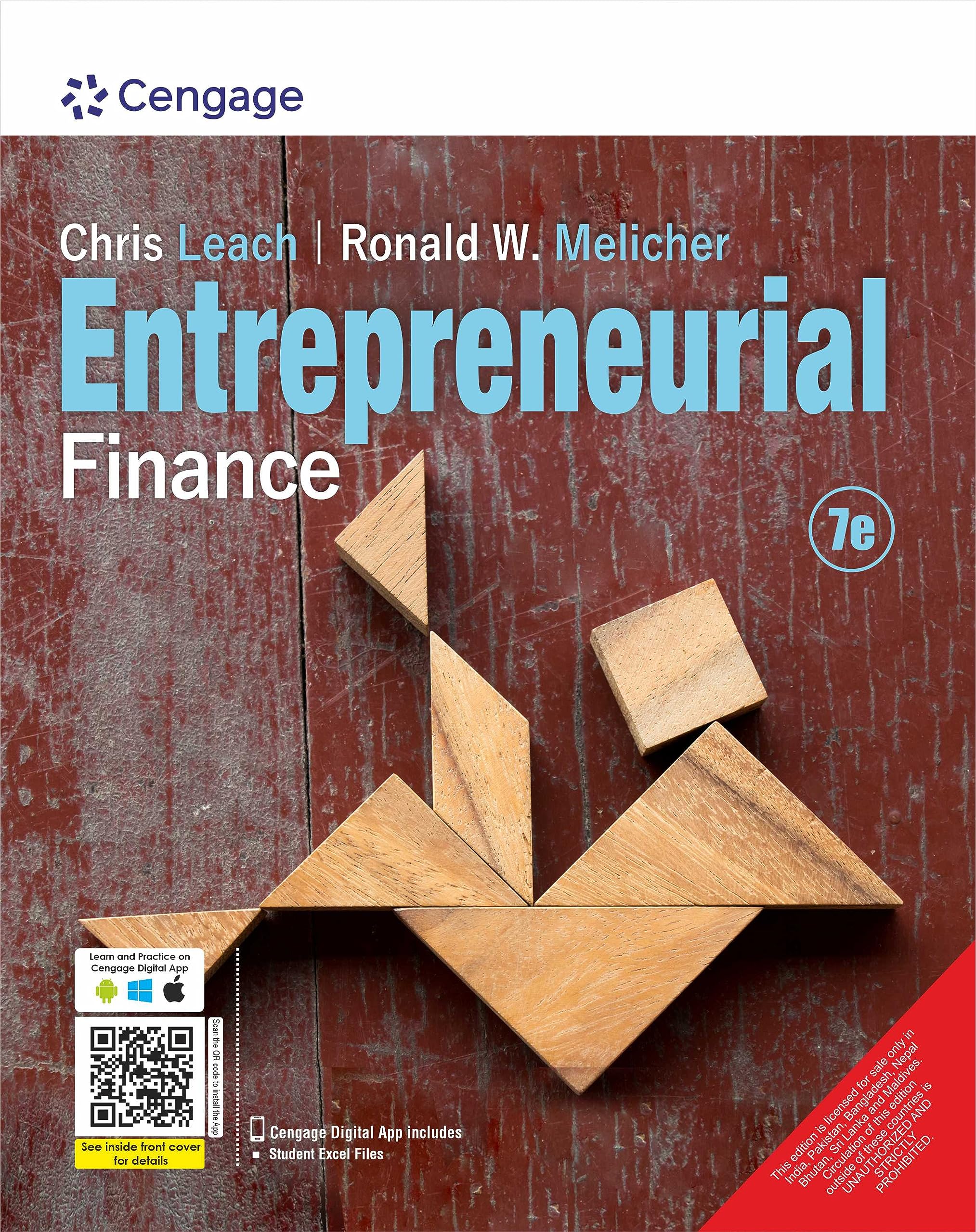 CENGAGE INDIA ENTREPRENEURIAL FINANCE, 7E |9789355737755|