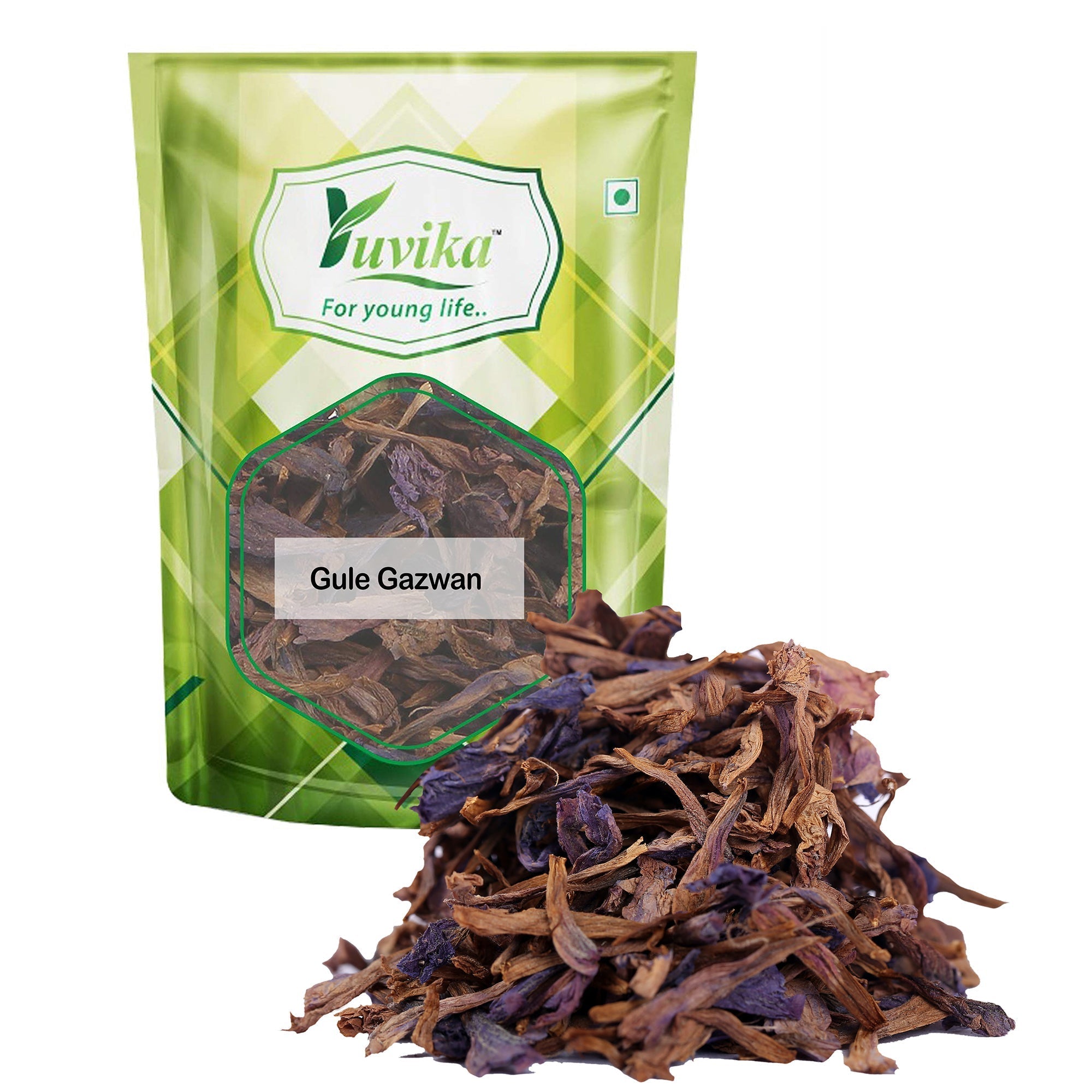 Yuvika Gule Gazwan - Gule Gajwan - Onosma Bracteatum Flower - 50 gms