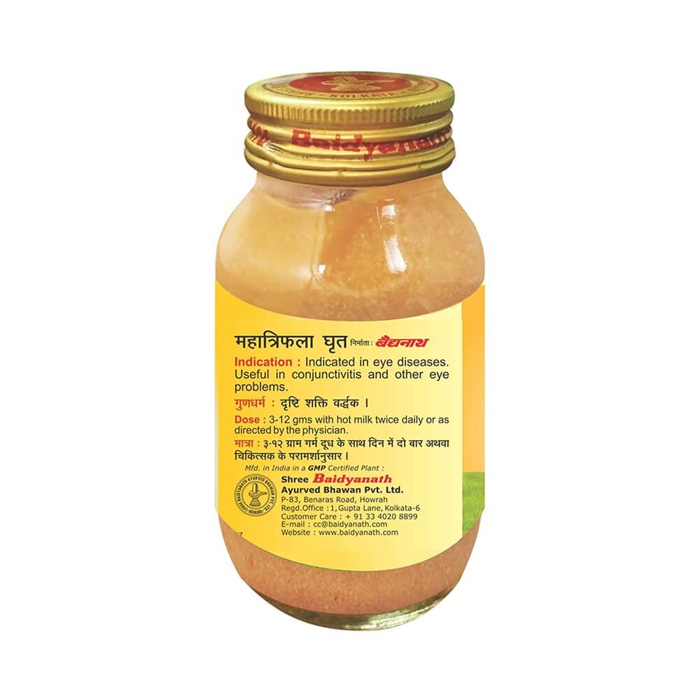 Baidyanath Mahatriphala Ghrita - 100 gm image 2