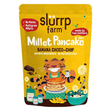 Slurrp Farm Banana Choco-Chip Millet Pancake Mix - 150 gms image 1