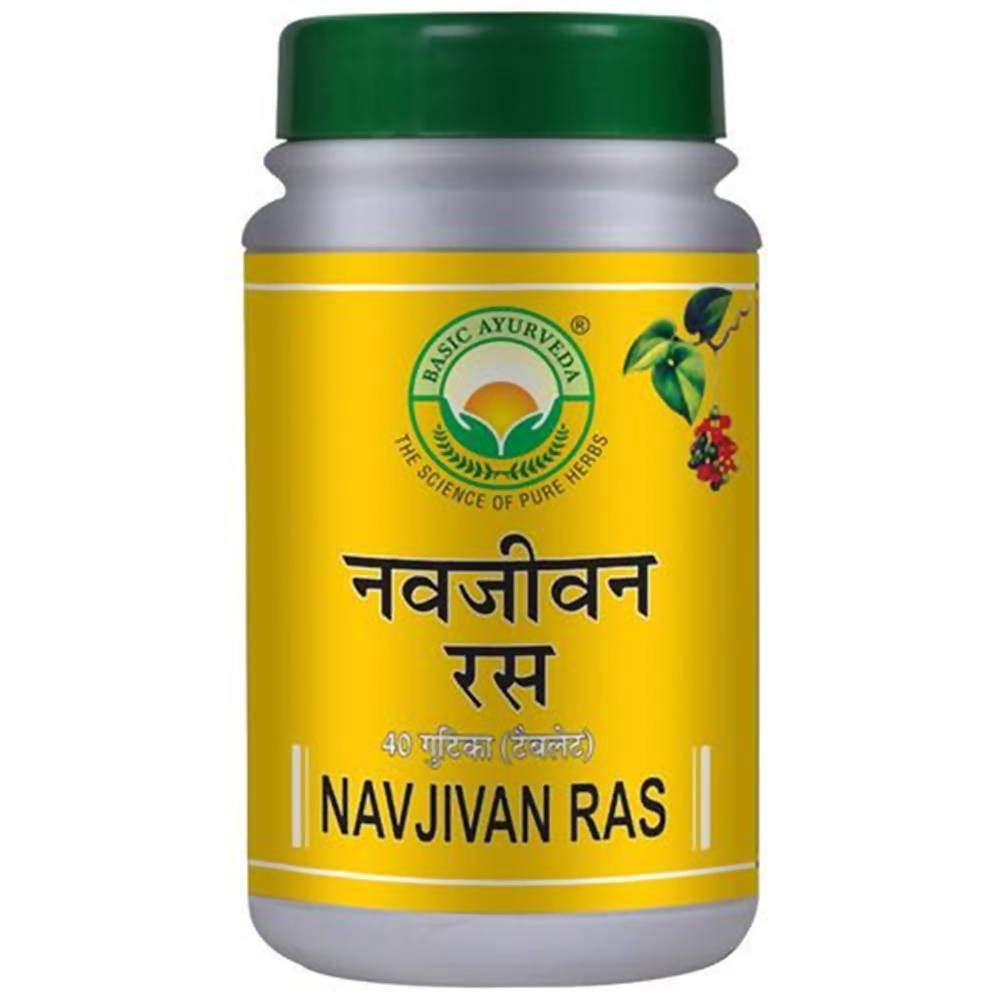 Basic Ayurveda Navjivan Ras Tablets - 40 Tablets