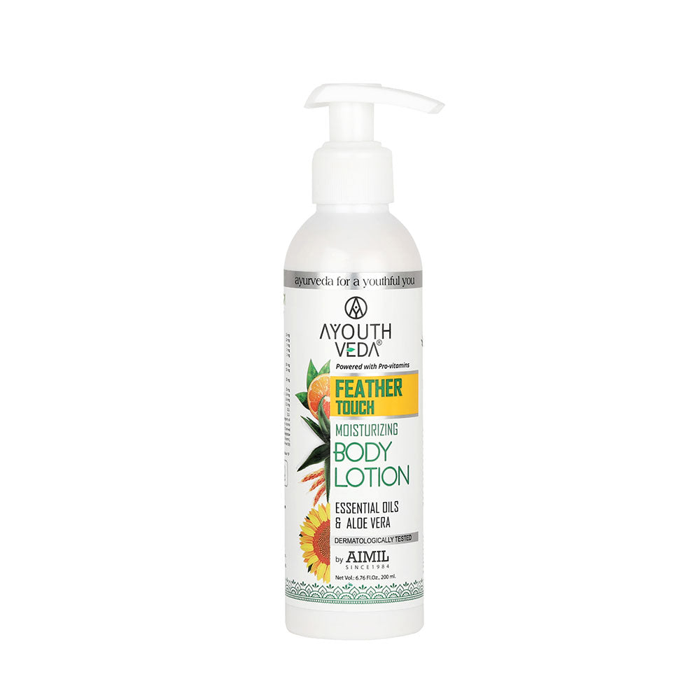 Ayouthveda Feather Touch Moisturizing Body Lotion - 200 ml image 1