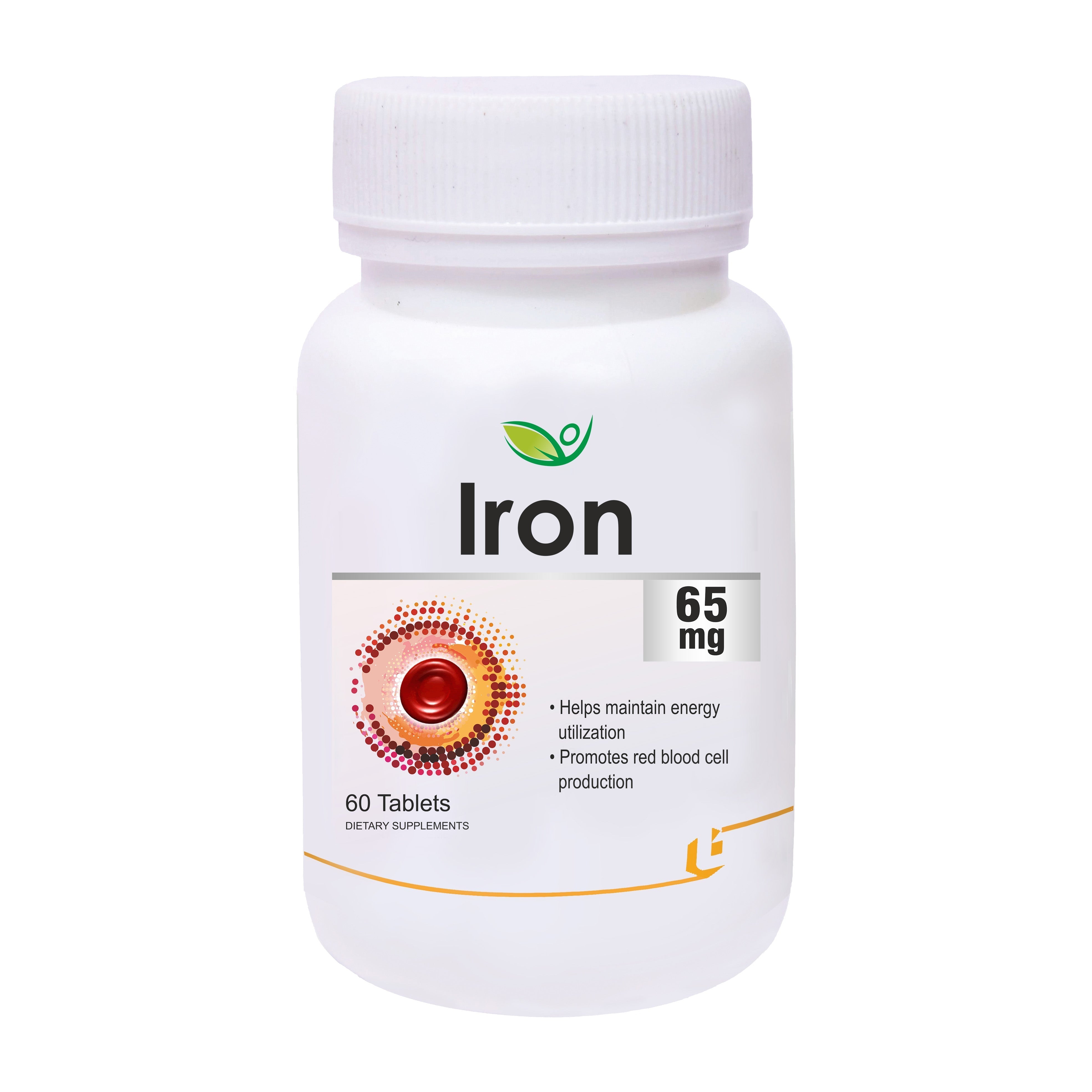 Biotrex Iron 65mg - 60 tabs