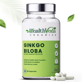 Health Veda Organics Ginkgo Biloba 120mg - 60 tabs