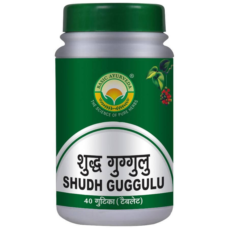 Basic Ayurveda Shudh Guggulu - 40 Tablets