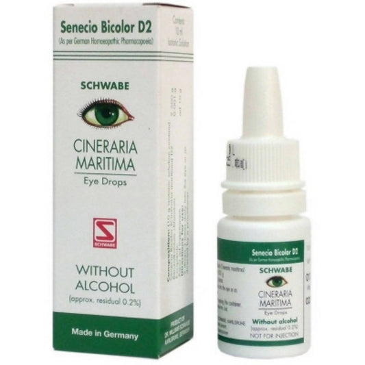 Dr. Willmar Schwabe Germany Cineraria Maritima Eye Drop -|(Without Alcohol-With Alcohol) image 1