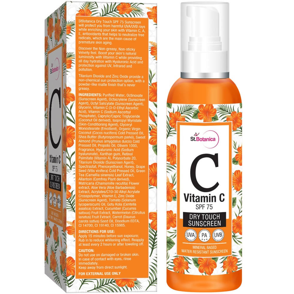 St.Botanica Vitamin C SPF 75 Dry Touch Sunscreen image 3