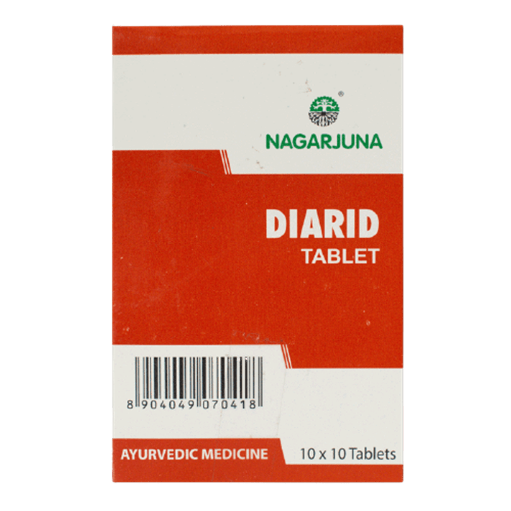 Nagarjuna Ayurveda Diarid - 100 Tabs