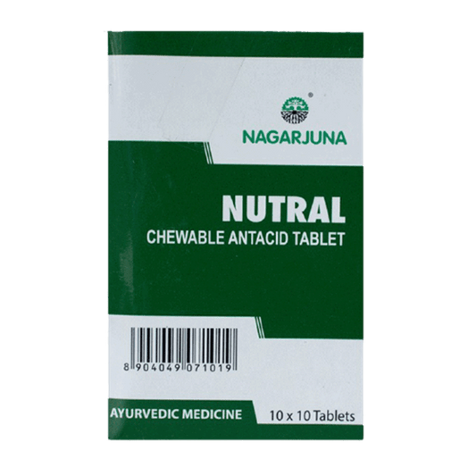 Nagarjuna Ayurveda Nutral Tablets - 100 Tabs