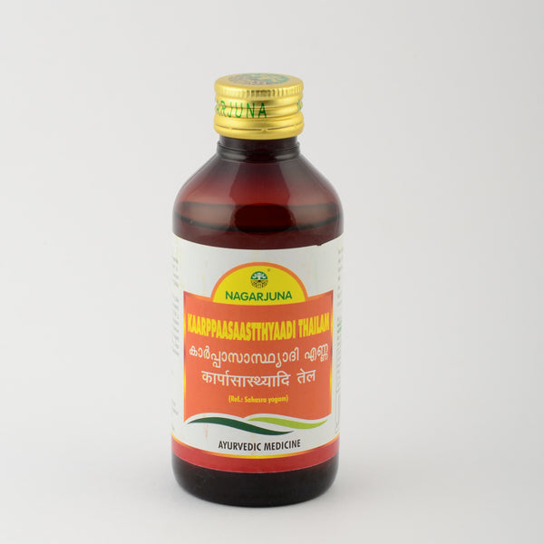 Nagarjuna Ayurveda Kaarppaasaastthyaadi Thailam - 200 ml