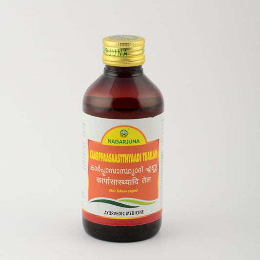 Nagarjuna Ayurveda Kaarppaasaastthyaadi Thailam - 200 ml