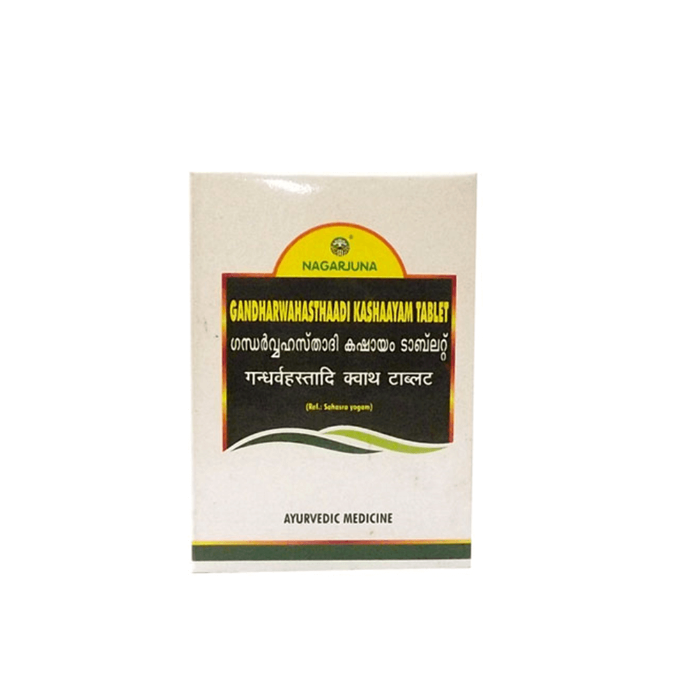 Nagarjuna Ayurveda Gandharvahasthadi Kashayam - 100 Tabs
