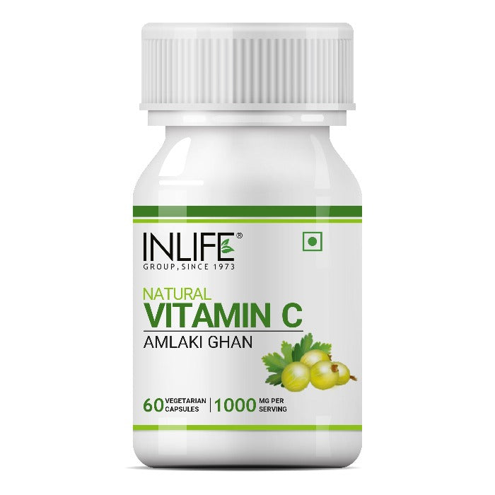 INLIFE Natural Vitamin C Amla Extract - 60 tabs