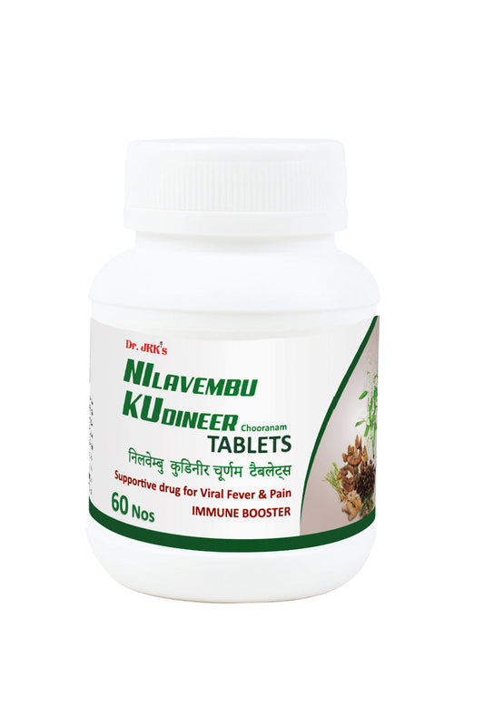 Dr. Jrk's Nilavembu Kudineer Chooranam Tablets - 60 No's