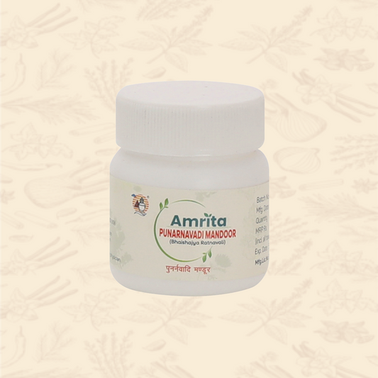 Amrita Punarnavadi Mandoor - 60 Tablets